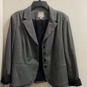 Black & white blazer